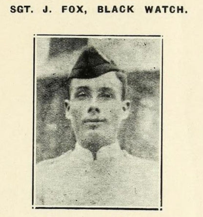1st Black Watch Royal Highlanders DOW 1915 Arbroath Dundee WW1 British War Medal
