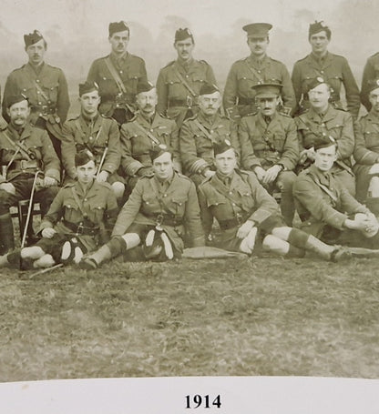 6th Cameron Highlanders KIA Loos 1915 VC Action Captain & Ad QSA Medal Sligo RGA