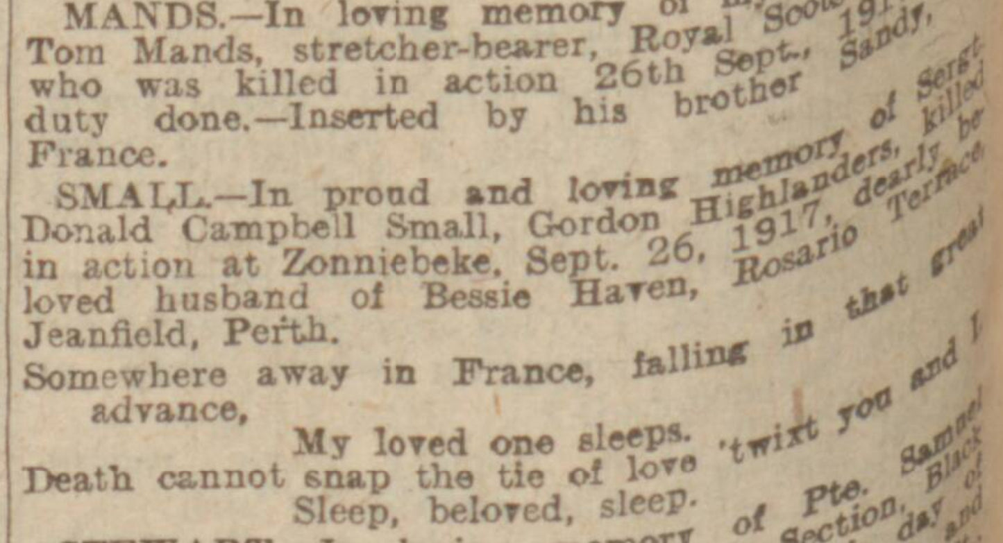 Gordon Highlanders KIA 1917 late 6th Black Watch WW1 British War Medal got TFEM