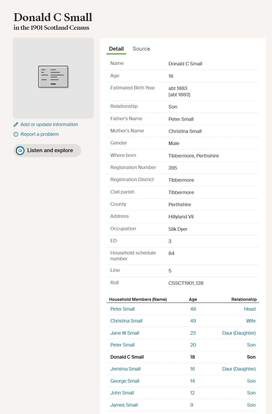 Gordon Highlanders KIA 1917 late 6th Black Watch WW1 British War Medal got TFEM