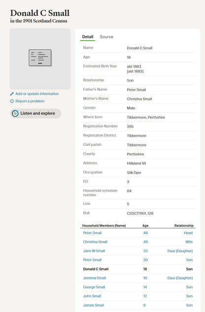 Gordon Highlanders KIA 1917 late 6th Black Watch WW1 British War Medal got TFEM