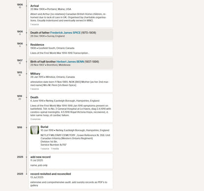 1st Canadian Expeditionary Force Died 1916 CEF WW1 1914-15 Star Medal Home Child