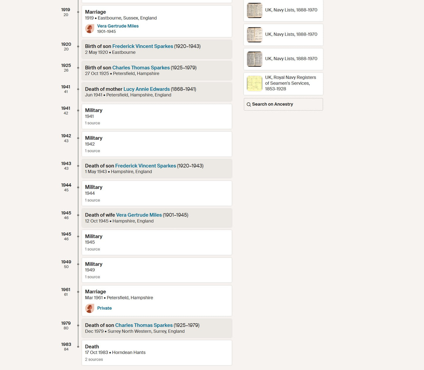 Royal Navy Long Service Medal Group Served WW2 from Petersfield, Hampshire