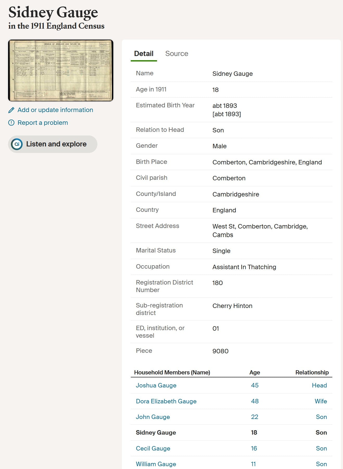 Hood Bn Royal Naval Division POW 1918 Medal Pair WW1 Comberton, Cambridgeshire