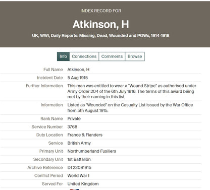 Northumberland Fusiliers DOW Somme 1916 1914-15 Star WW1 Medal Gateshead-on-Tyne