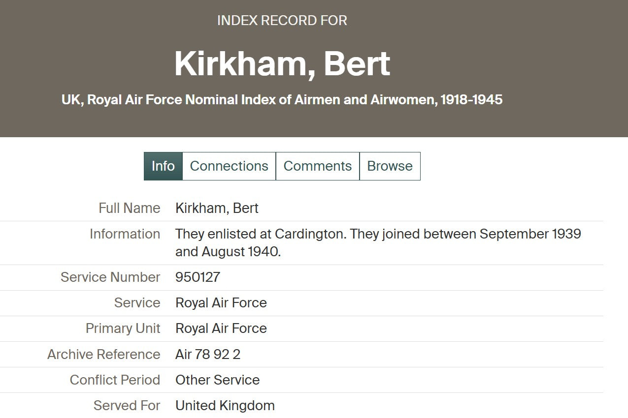 Royal Air Force KIA 1941 Shot Down by BF109 Attacking Lützow Norway WW2 Medals