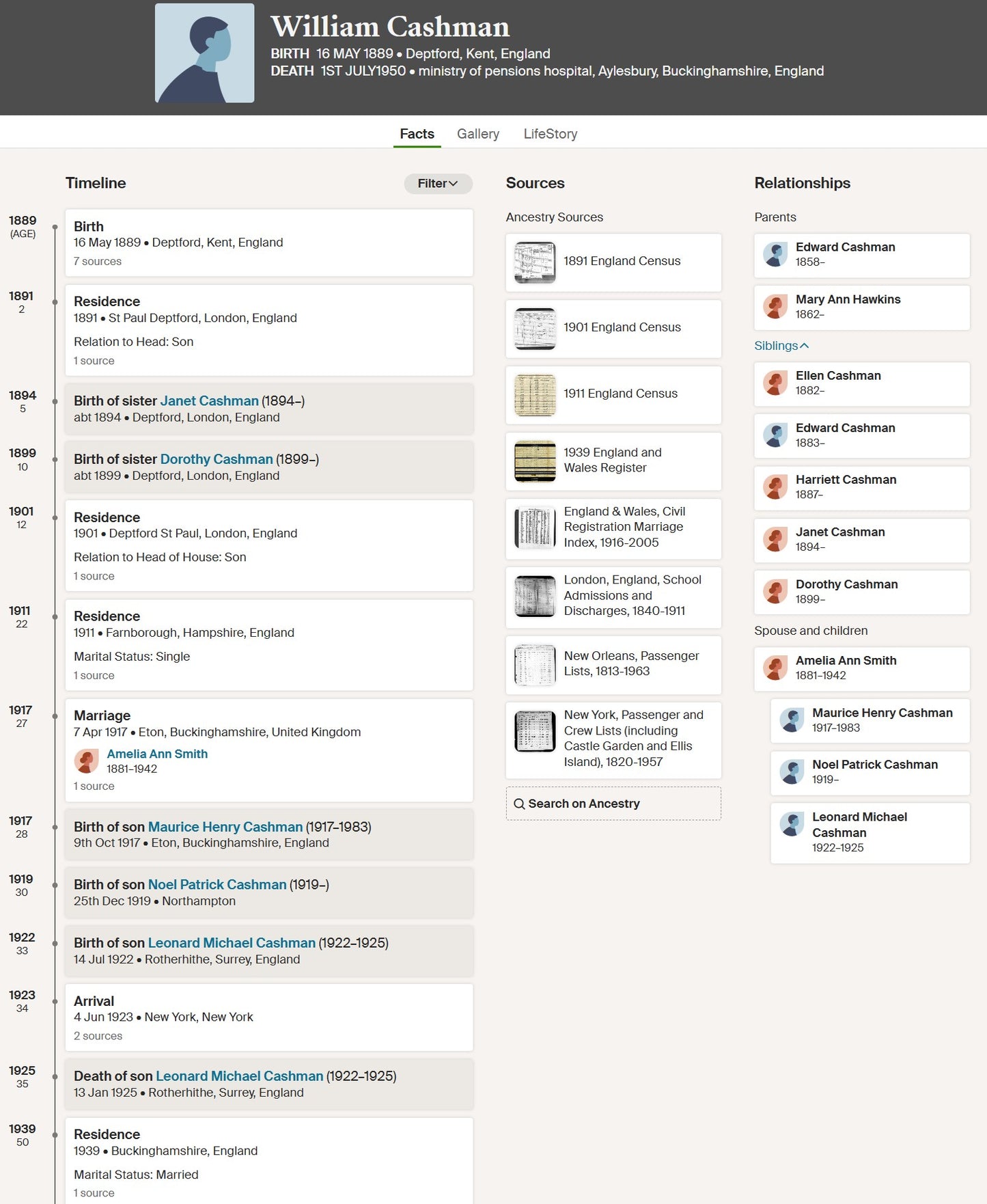 Coldstream Guards - 3 Times Wounded in Action - 1914 Mons Star Victory Medal - Deptford, Kent