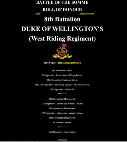 8th Bn. West Riding Regiment - Died of Wounds Somme 1916 - WW1 Medal Trio & Plaque - Bradford