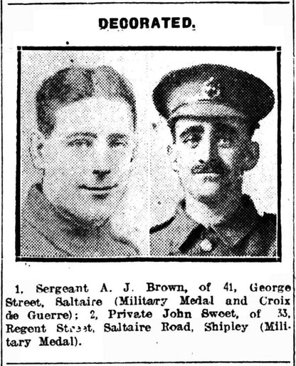 455th (1st West Riding) Field Company, Royal Engineers - WW1 Military Medal Group French Croix de Guerre - WW2 Service Died in Service 1946 - Saltaire