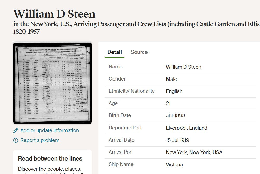 Mercantile Marine WW1 British Medal Pair William STEEN Cadet Ab. Seaman Wallasey