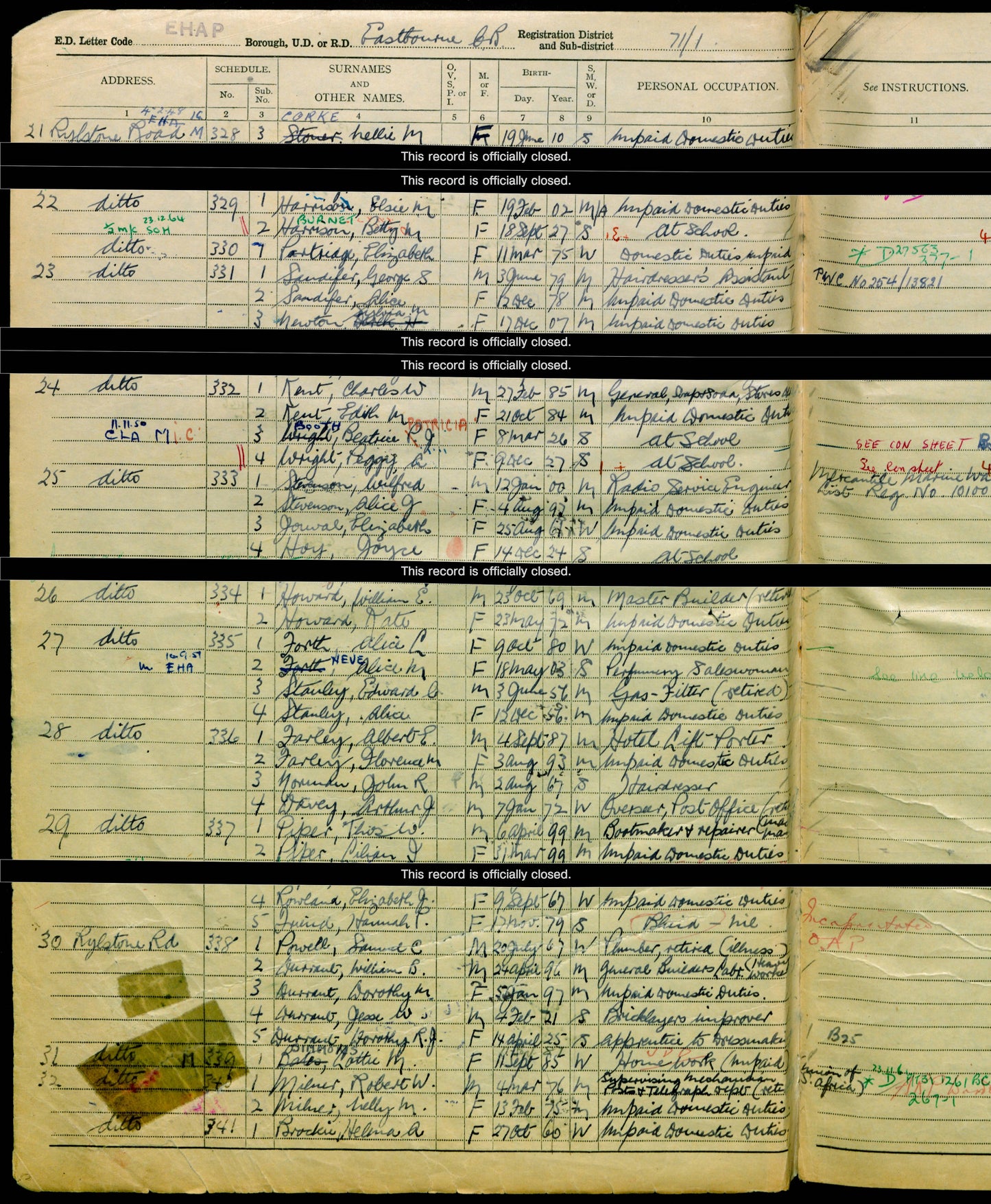 Mercantile Marine WW1 British Medal Pair STEVENSON Radio Operator Eastbourne