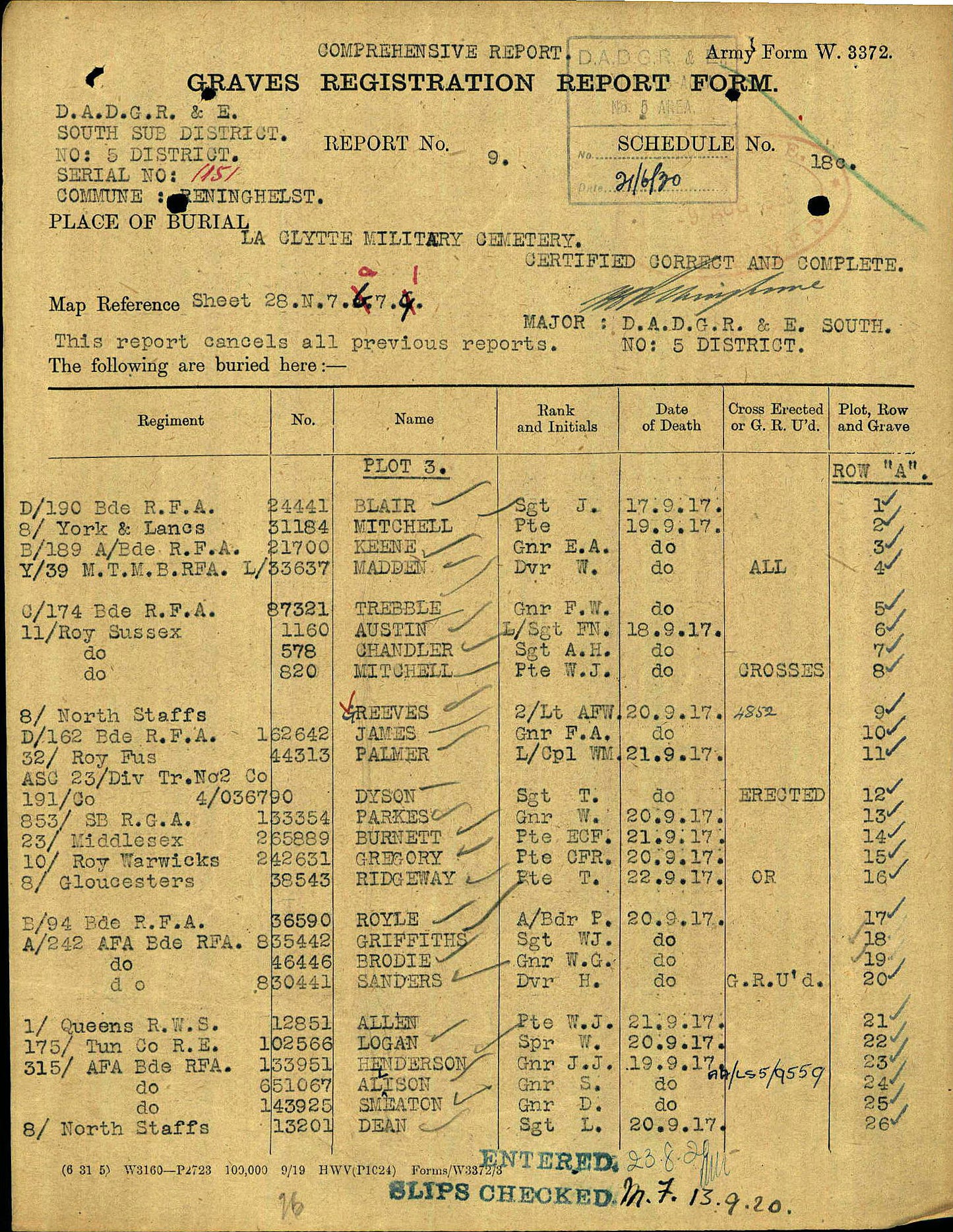Royal Warwickshire Regiment - Died of Wounds 1917 - WW1 1914-15 Star Medal - 2/1st South Midland Divisional Cyclist Company