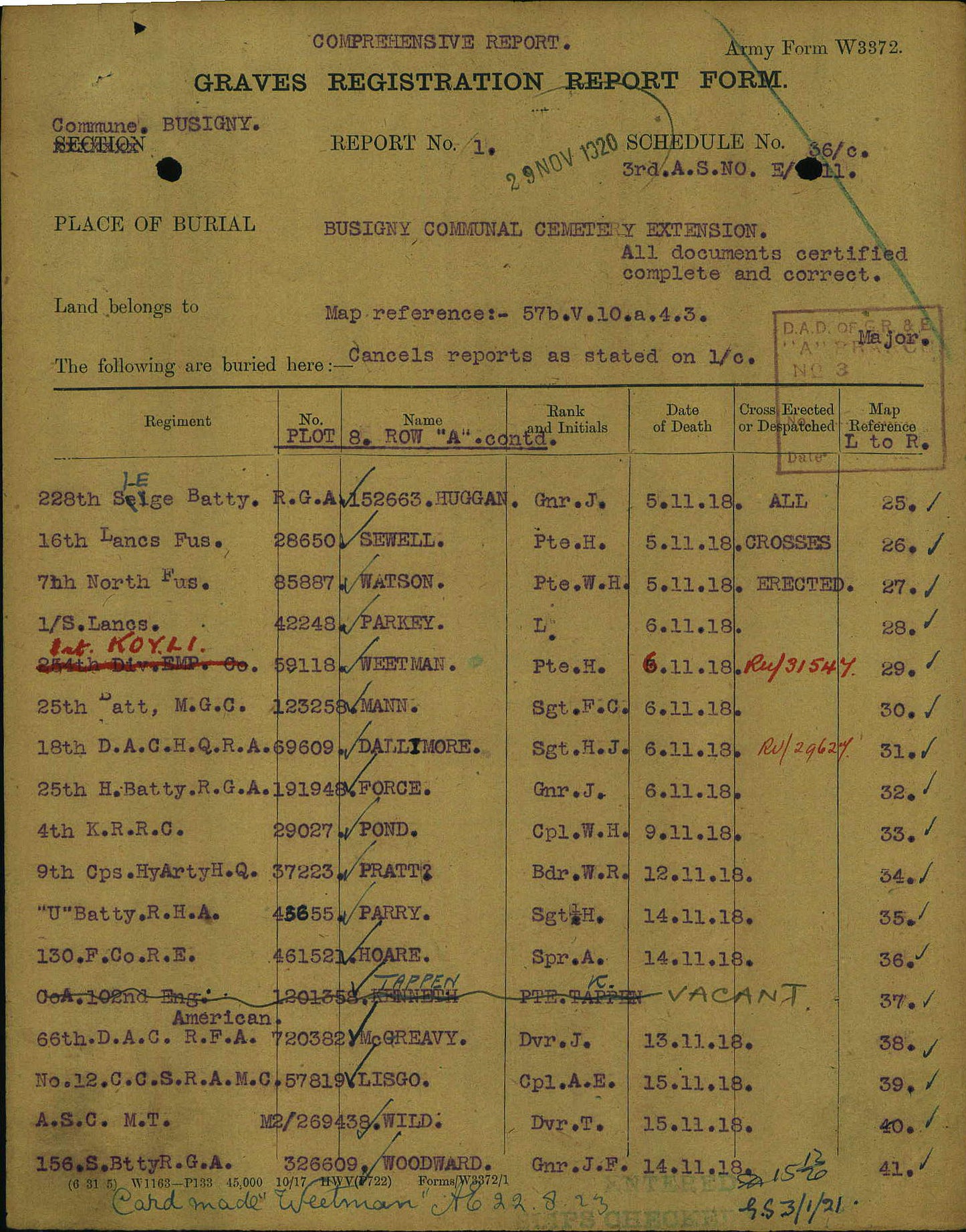 Northumberland Fusiliers - Died of Wounds 5th Nov 1918 France - WW1 Medal Pair - From Grangetown