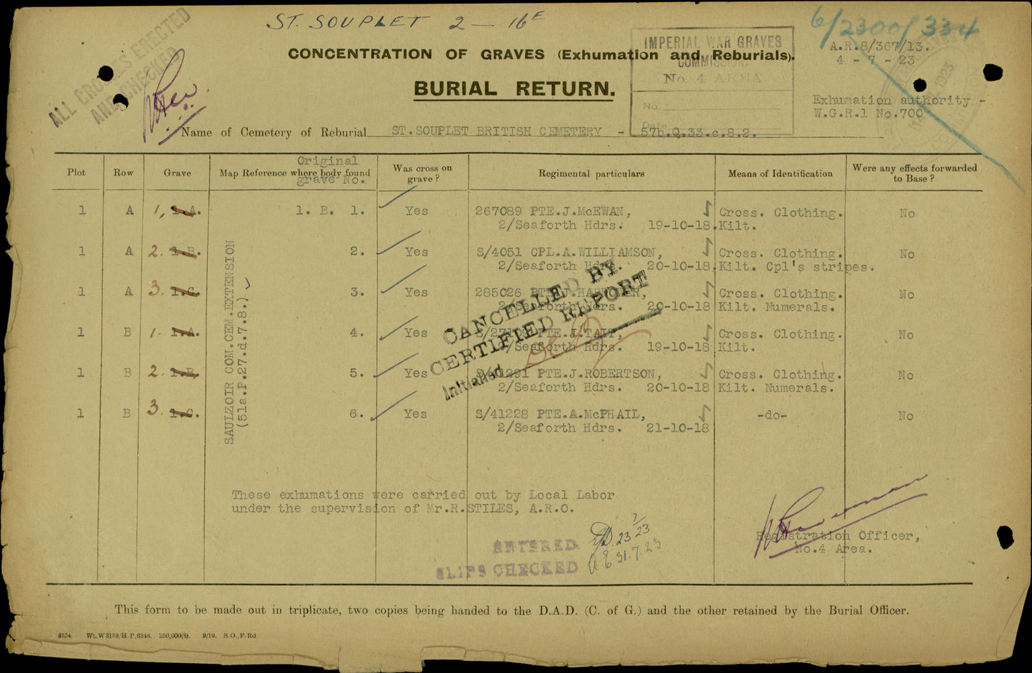 2nd Bn. Seaforth Highlanders - Killed in Action 1918 - WW1 Medal Pair - Late Gordon Highlanders - From Belhelvie, Aberdeen