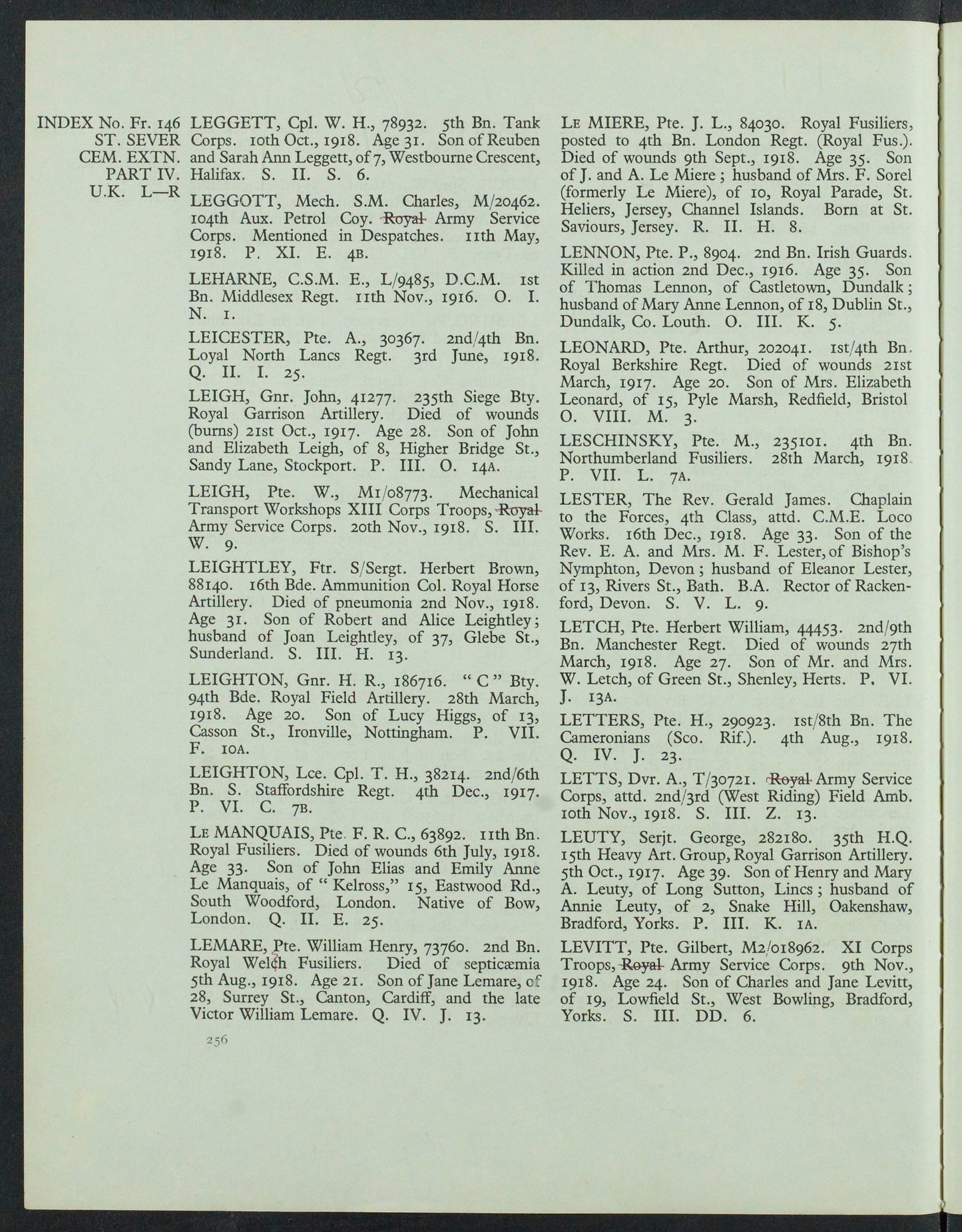 Royal Garrison Artillery Died of Wounds 1917 British WW1 Medal Trio Stockport