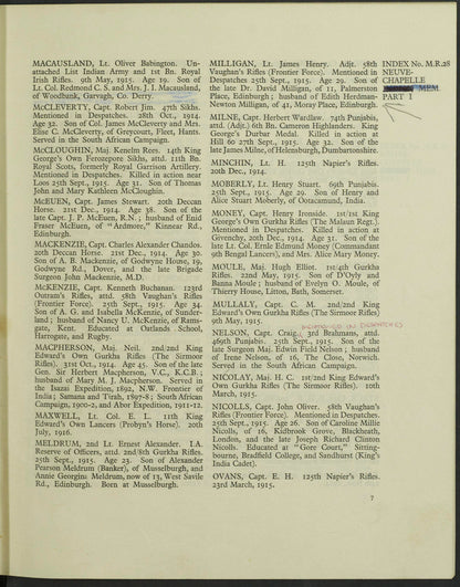 6th Cameron Highlanders KIA Loos 1915 VC Action Captain & Ad QSA Medal Sligo RGA