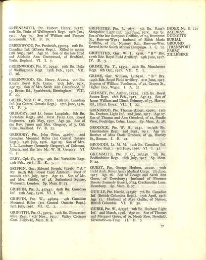 Yorkshire Regiment Officer - Killed in Action Ypres 1917 - Attd RE - WW1 Victory Medal - From Bradford