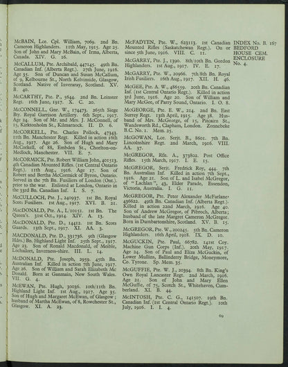 Cameron Highlanders KIA Second Ypres 1915 WW1 Victory Medal from Ardclach Nairn