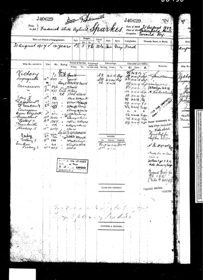 Royal Navy Long Service Medal Group Served WW2 from Petersfield, Hampshire