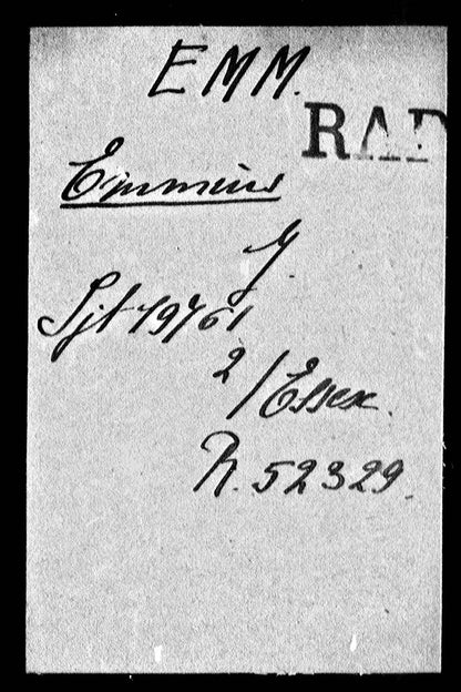 2nd Essex Regiment - Sergeant POW March 1918 WIA 1917 - London - WW1 Victory Medal