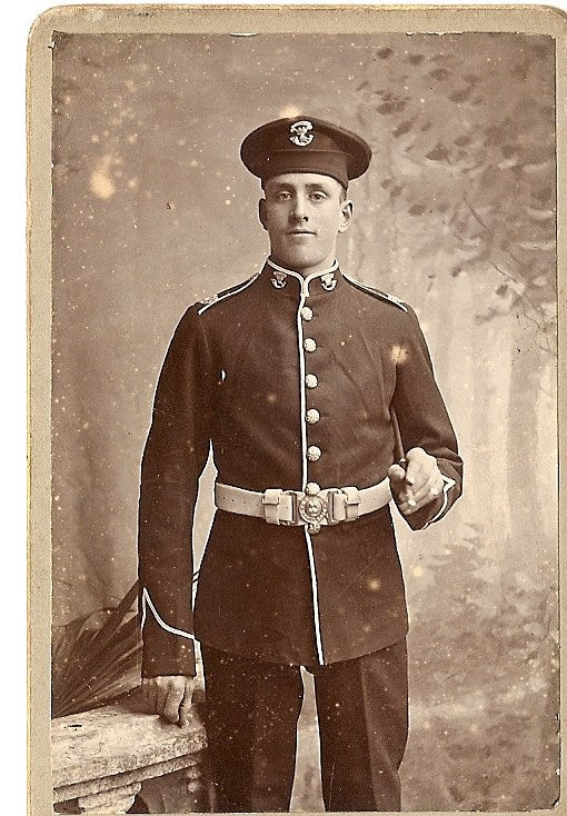 1st Bn. Somerset Light Infantry - Died of Wounds 1914 - WW1 Mons Star Medal Trio - From Culmstock Devon