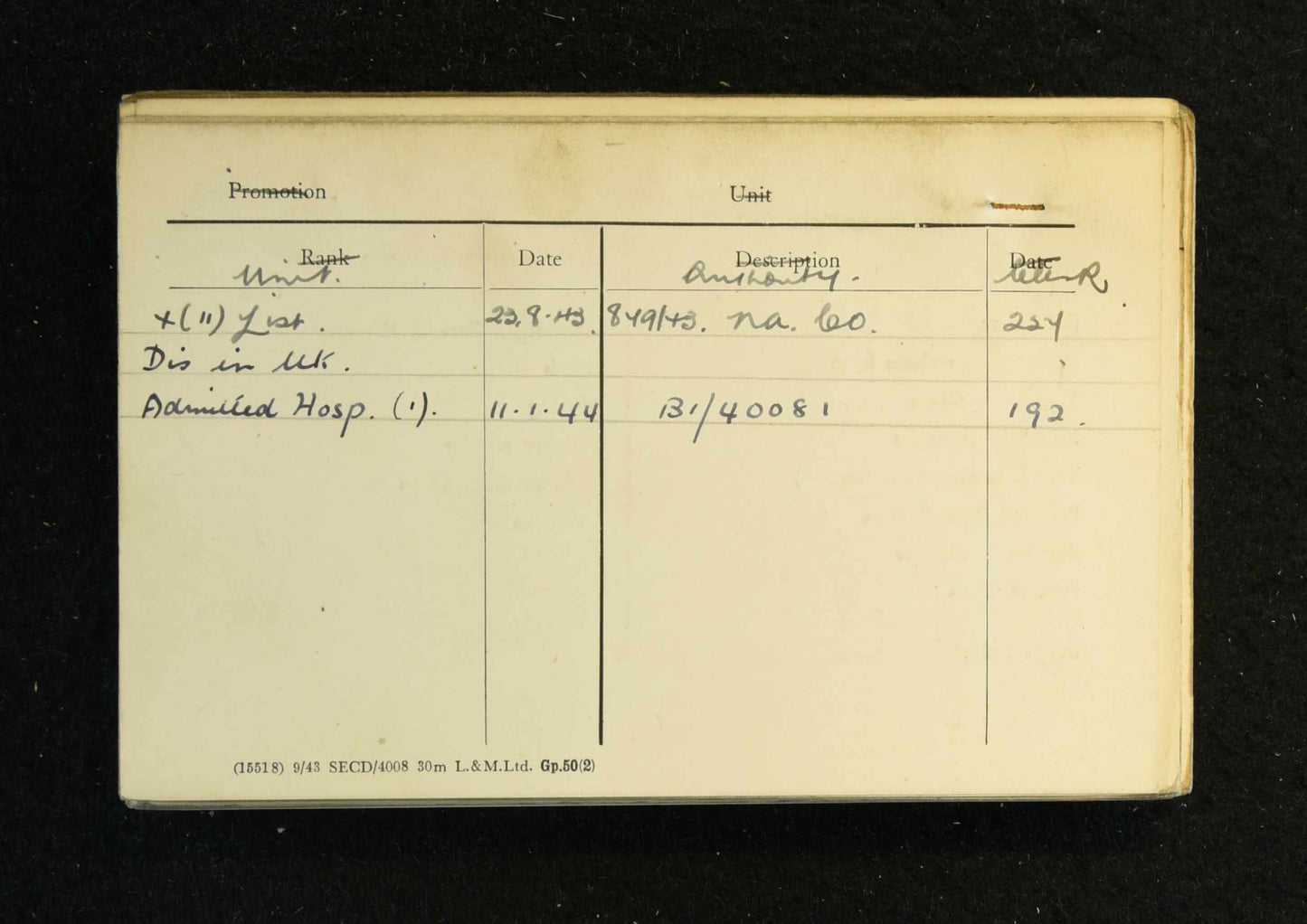 455th (1st West Riding) Field Company, Royal Engineers - WW1 Military Medal Group French Croix de Guerre - WW2 Service Died in Service 1946 - Saltaire