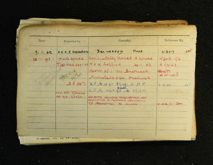 256 Field Coy. Royal Engineers Killed Tunisia 1943 WW2 Medal Group, Smethwick