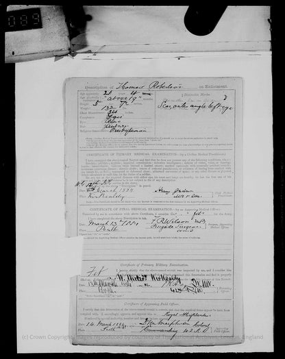 Black Watch (Royal Highlanders) - Queen's South Africa Medal - Kirkcaldy