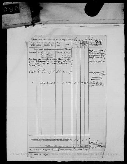 Black Watch (Royal Highlanders) - Queen's South Africa Medal - Kirkcaldy