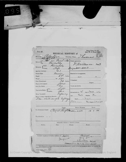 Black Watch (Royal Highlanders) - Queen's South Africa Medal - Kirkcaldy