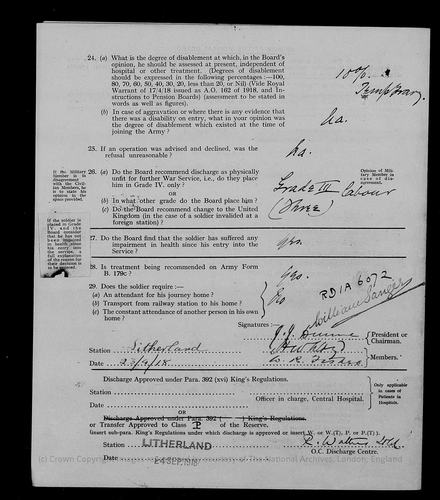 15th Durham Light Infantry - Wounded in Action - WW1 Medal Trio - South Lancashire Regt - Rowlands Gill