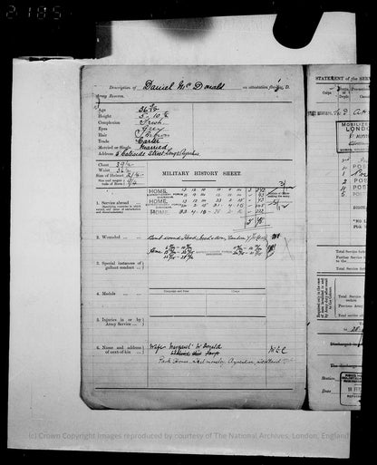 Coldstream Guards - Queen's & King's South Africa Medals - Wounded WW1 - Largs, Ayrshire