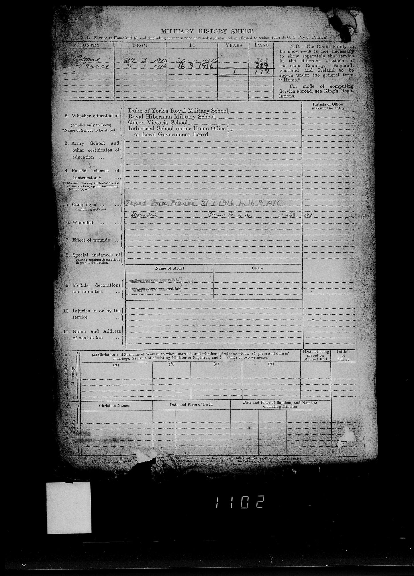 19th Bantams 20th Wearside Durham Light Infantry - Killed in Action Somme 1916 - Memorial Plaque