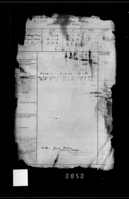 5th Bn. Royal Scots – Died of Wounds in Bombing Trench Raid 1916 – WW1 Medal Pair – From Bourtie, Inverurie