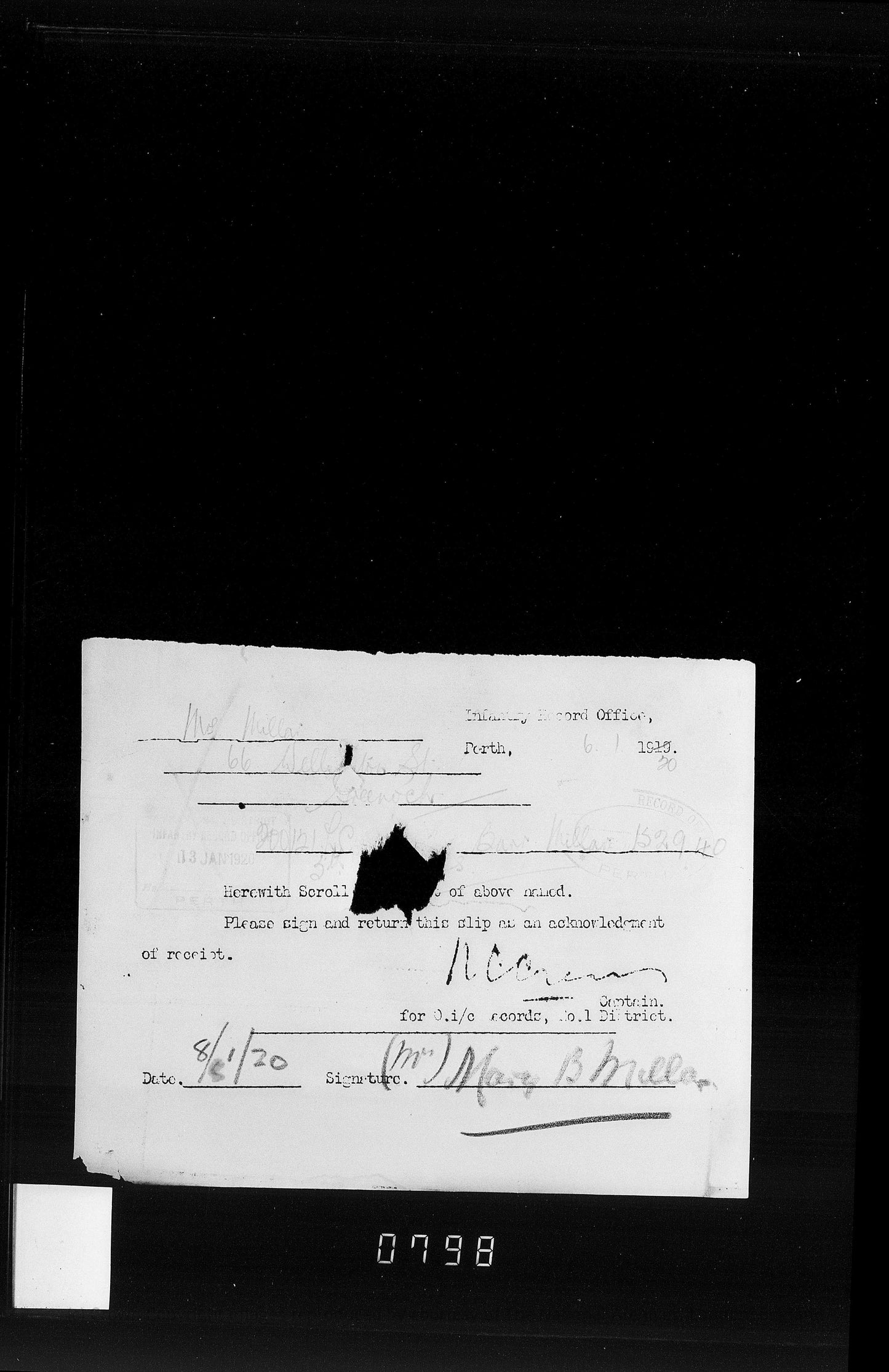 5th Bn. Argyll & Sutherland Highlanders – Killed in Action Palestine 1917 – WW1 Medal Trio & ID Bracelet – From Greenock