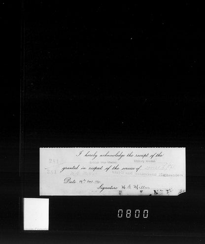 5th Bn. Argyll & Sutherland Highlanders – Killed in Action Palestine 1917 – WW1 Medal Trio & ID Bracelet – From Greenock