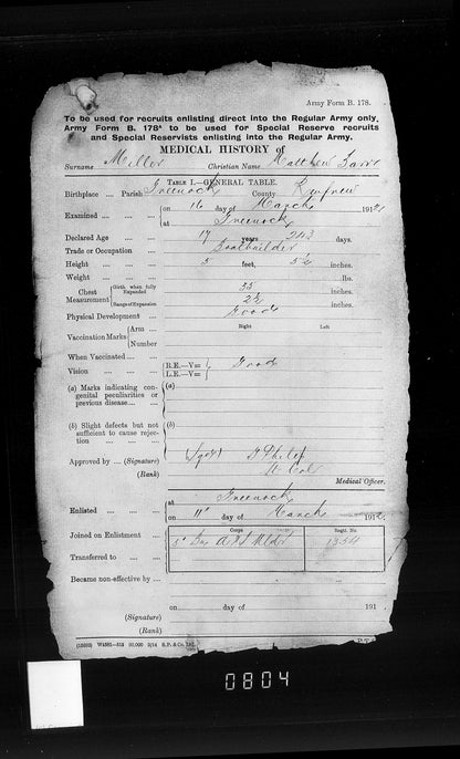 5th Bn. Argyll & Sutherland Highlanders – Killed in Action Palestine 1917 – WW1 Medal Trio & ID Bracelet – From Greenock