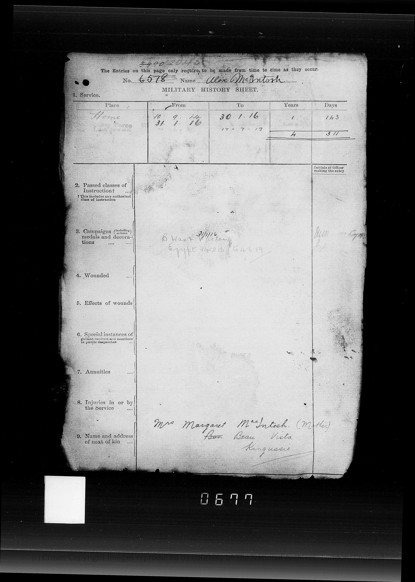 Scottish Horse Boer War WW1 Group Territorial Force War Medal Kingussie Camerons