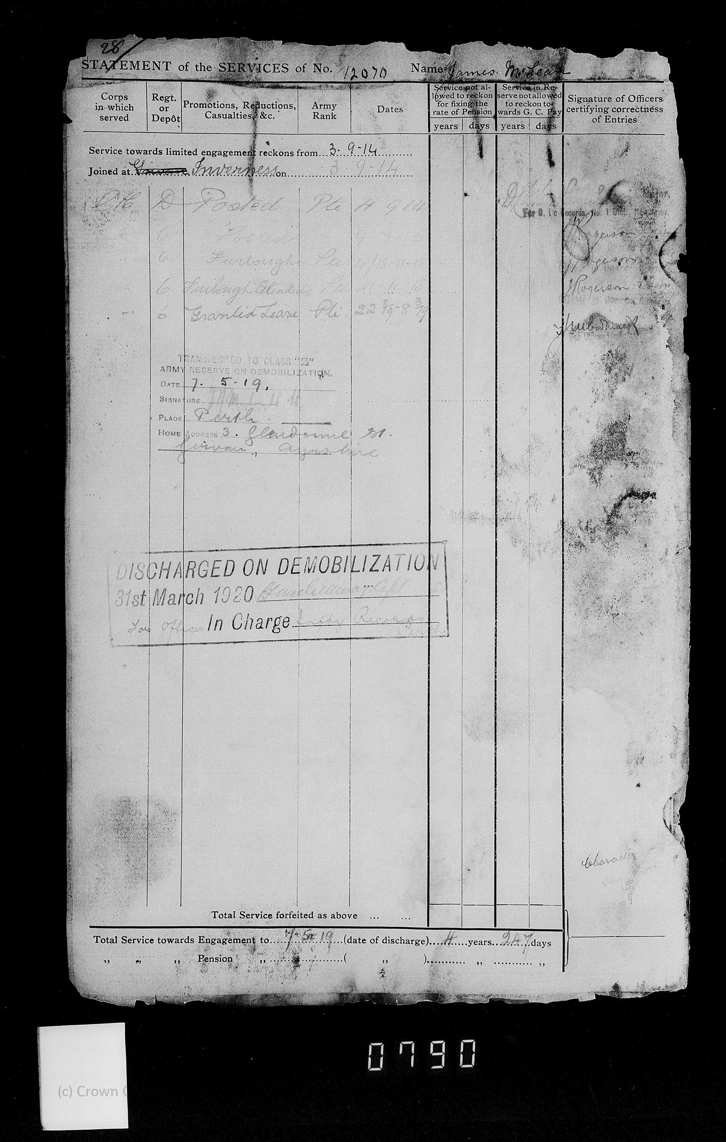 Cameron Highlanders PIPER WW1 Medal Trio 1914 Christmas Tin from Girvan, Ayr