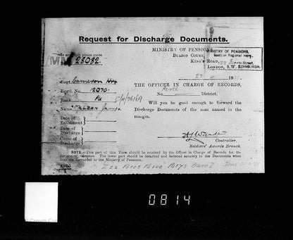 Cameron Highlanders PIPER WW1 Medal Trio 1914 Christmas Tin from Girvan, Ayr