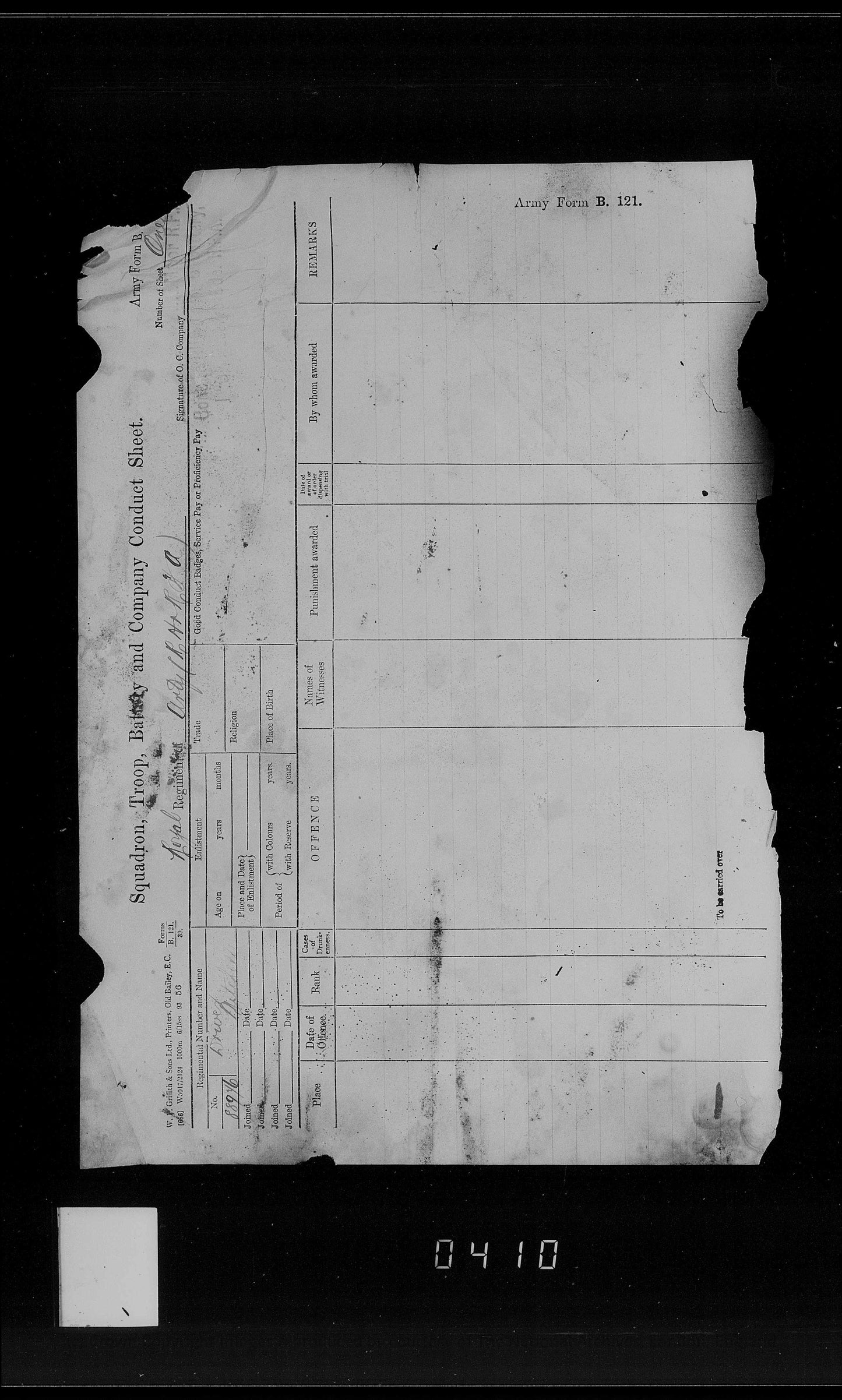 Royal Field Artillery - WW1 Medals - Rodley Leeds - Late West Riding Regiment - Victory Medal Returned