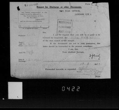 Royal Field Artillery - WW1 Medals - Rodley Leeds - Late West Riding Regiment - Victory Medal Returned