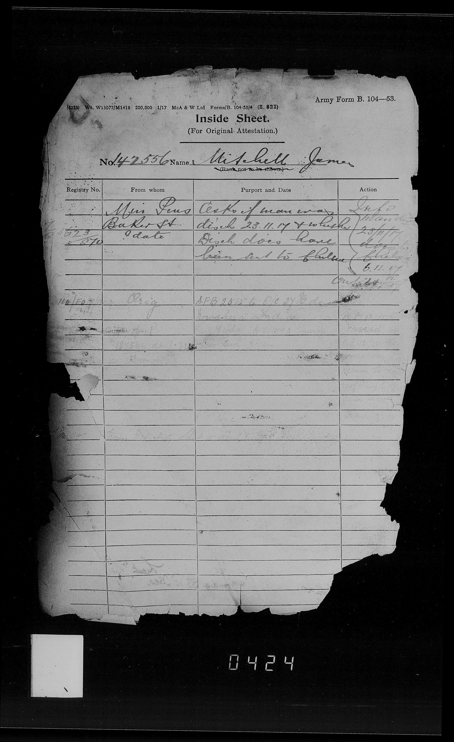 Royal Field Artillery - WW1 Medals - Rodley Leeds - Late West Riding Regiment - Victory Medal Returned