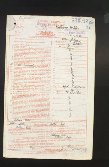Seaforth Highlanders - Boer War Queen's & King's South Africa Medals - From Edinburgh