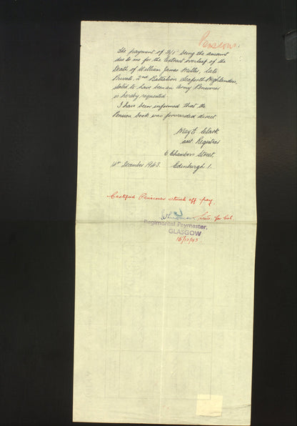 Seaforth Highlanders - Boer War Queen's & King's South Africa Medals - From Edinburgh