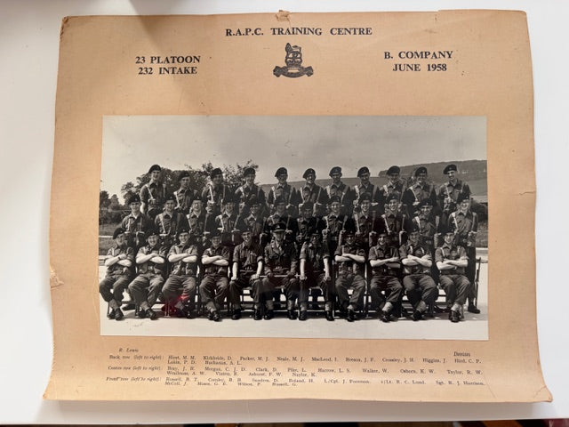 General Service Medal 1918–62 Cyprus Clasp - Private J. M. Crossley, Royal Army Pay Corps