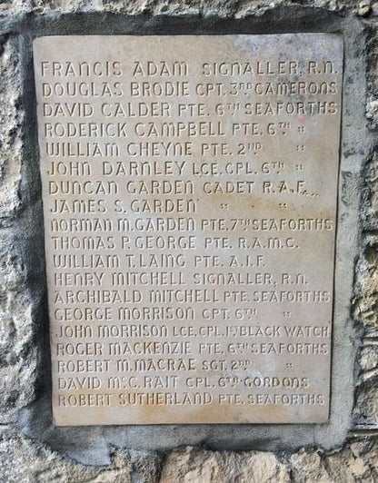 6th Bn. Seaforth Highlanders - Killed in Action Festubert 1915 - WW1 Medals - From Dyke, Forres, Morayshire