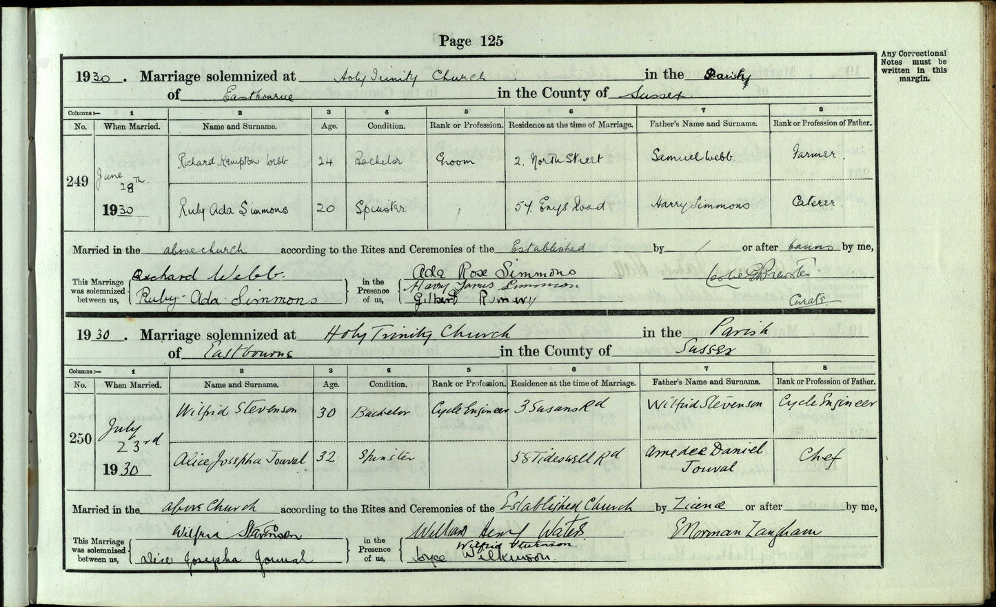 Mercantile Marine WW1 British Medal Pair STEVENSON Radio Operator Eastbourne