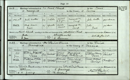 Royal Corps of Signals Long Service & Good Conduct Medal WW2 Service Fulham