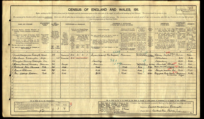 222 Sqn. Royal Air Force RAF & Royal Naval Air Service RNAS - Mediterranean Air Wing - WW1 Victory Medal -  From Tottenham, London